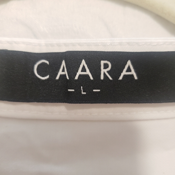 CAARA. WHITE SHIRT DRESS...SIZE L - Picture 12 of 15